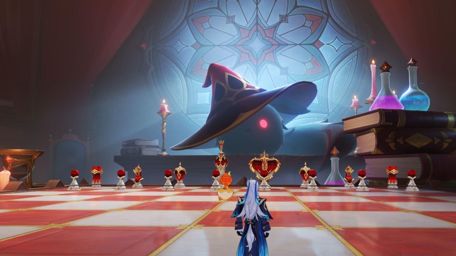 Guide to unlock and defeat The Game Before the Gate boss in Genshin Impact