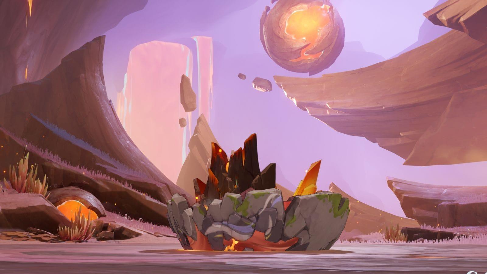 Here are some tips to defeat the Lava Dragon Statue boss 