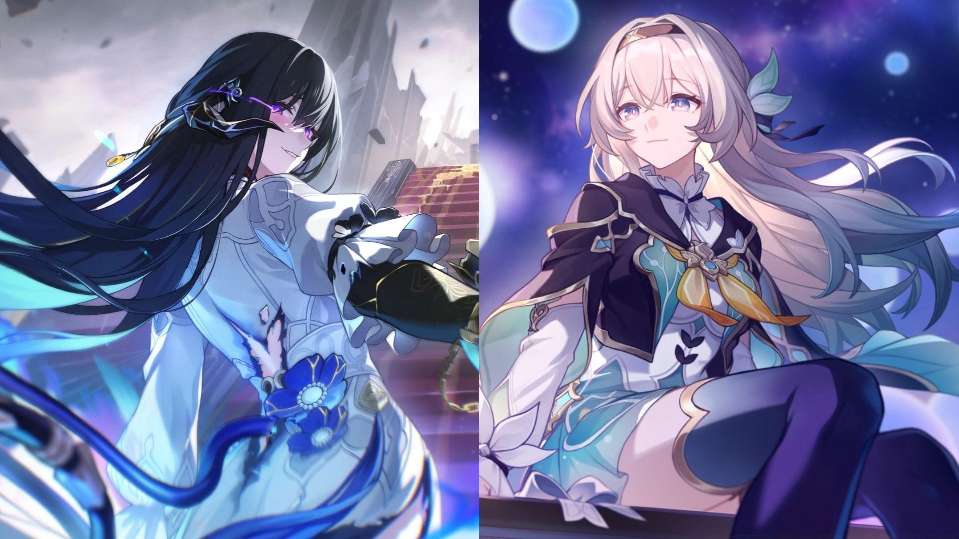 The Dahlia and Firefly in Honkai Star Rail (Image via Sportskeeda Gaming || HoYoverse)