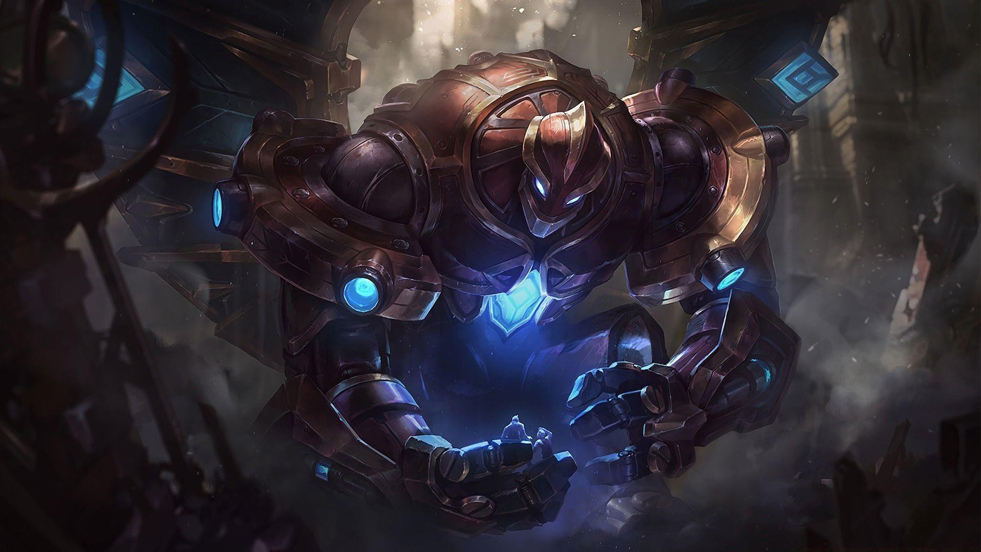Hextech Galio in League of Legends (Image via Riot Games)