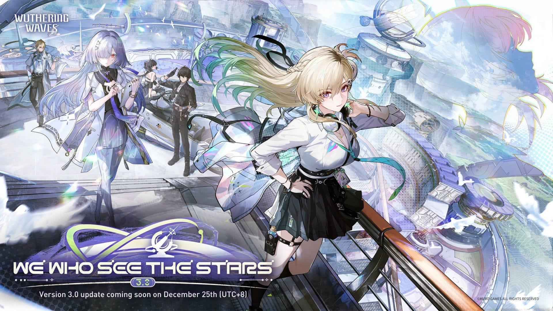 Wuthering Waves 3.0 update release