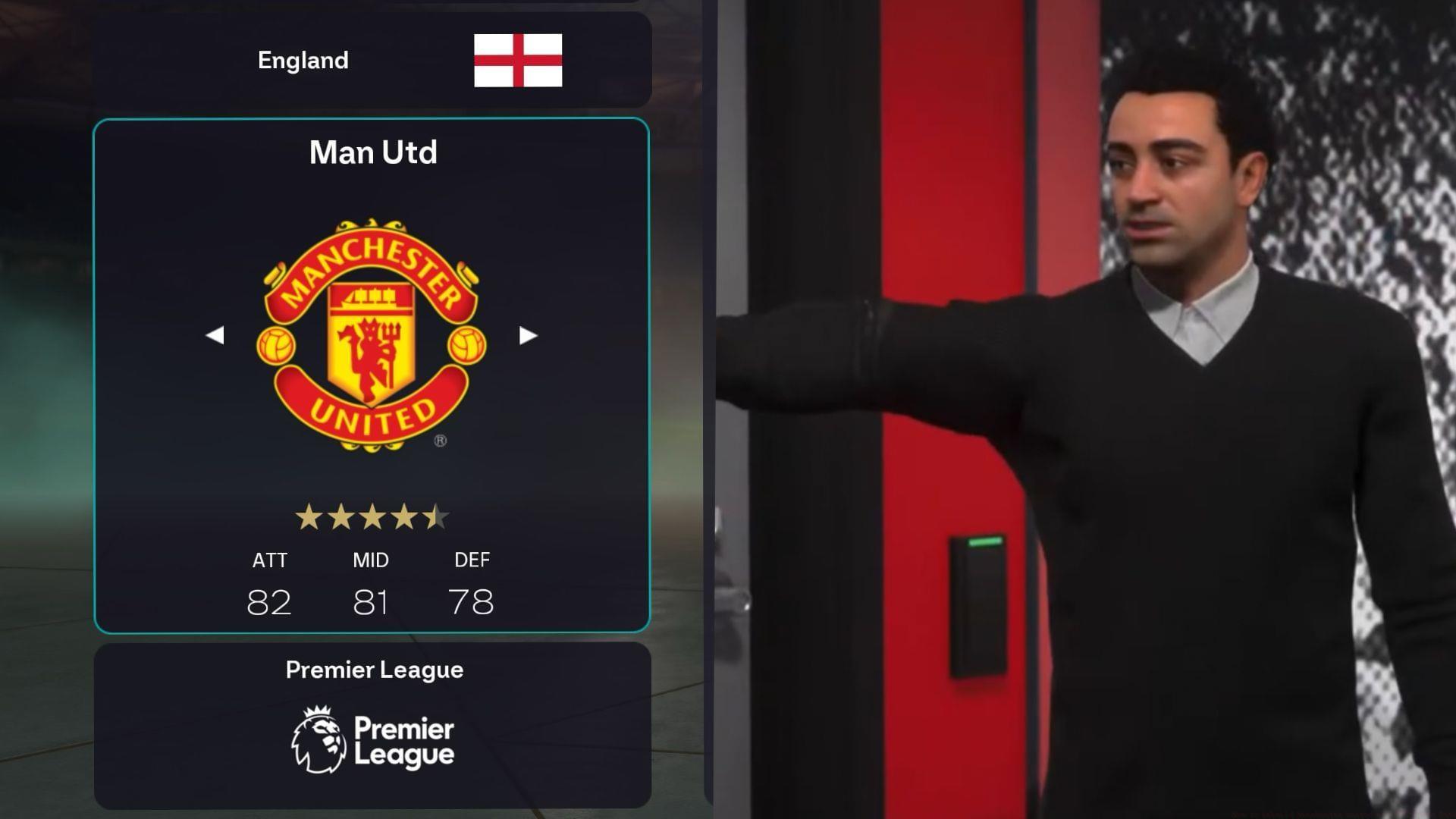 How to rebuild Manchester United in EA FC 26 as Xavi