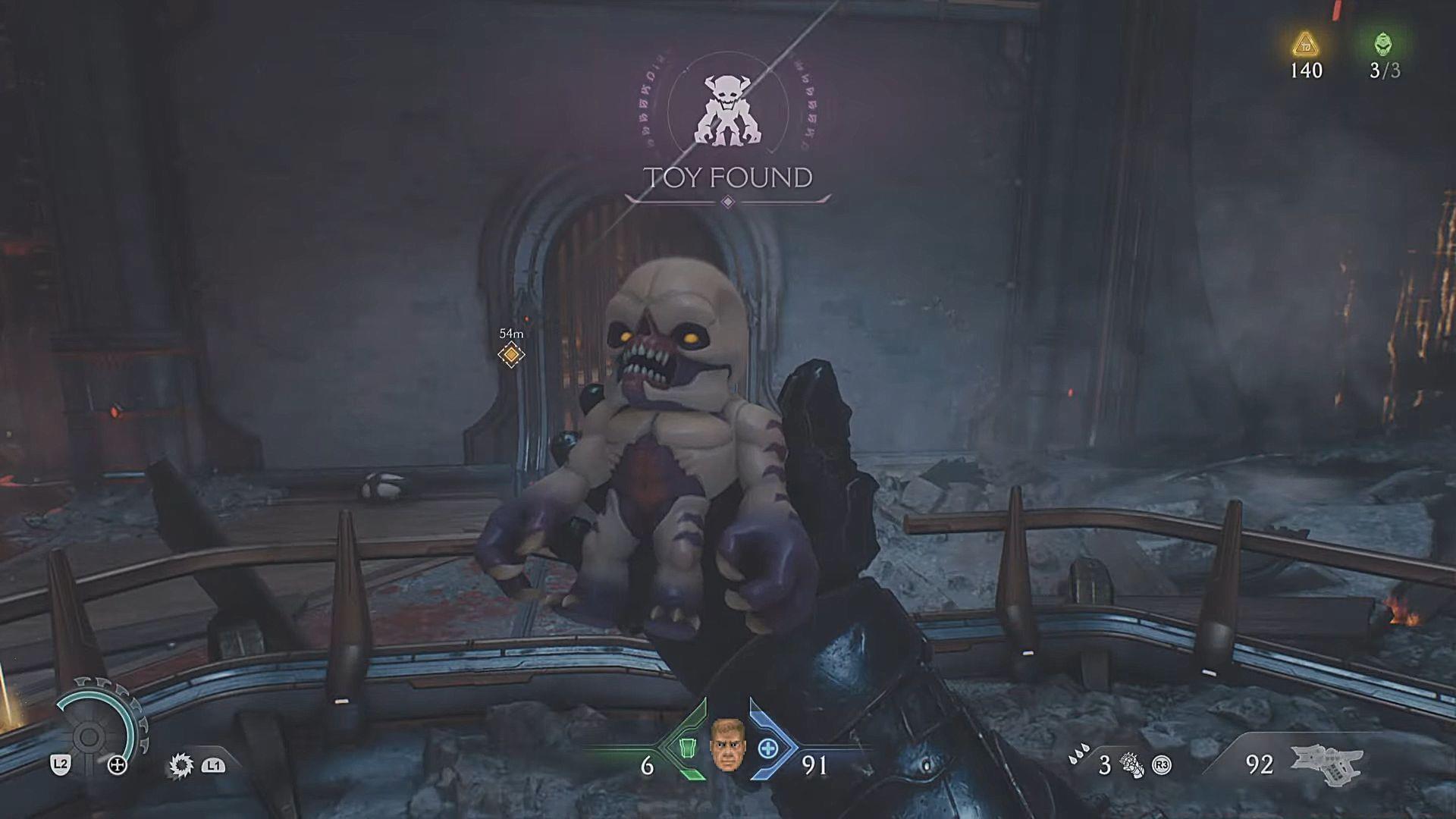 Collectible locations in Doom The Dark Ages Chapter 4 explored (Image via Sportskeeda Gaming | Bethesda Softworks)