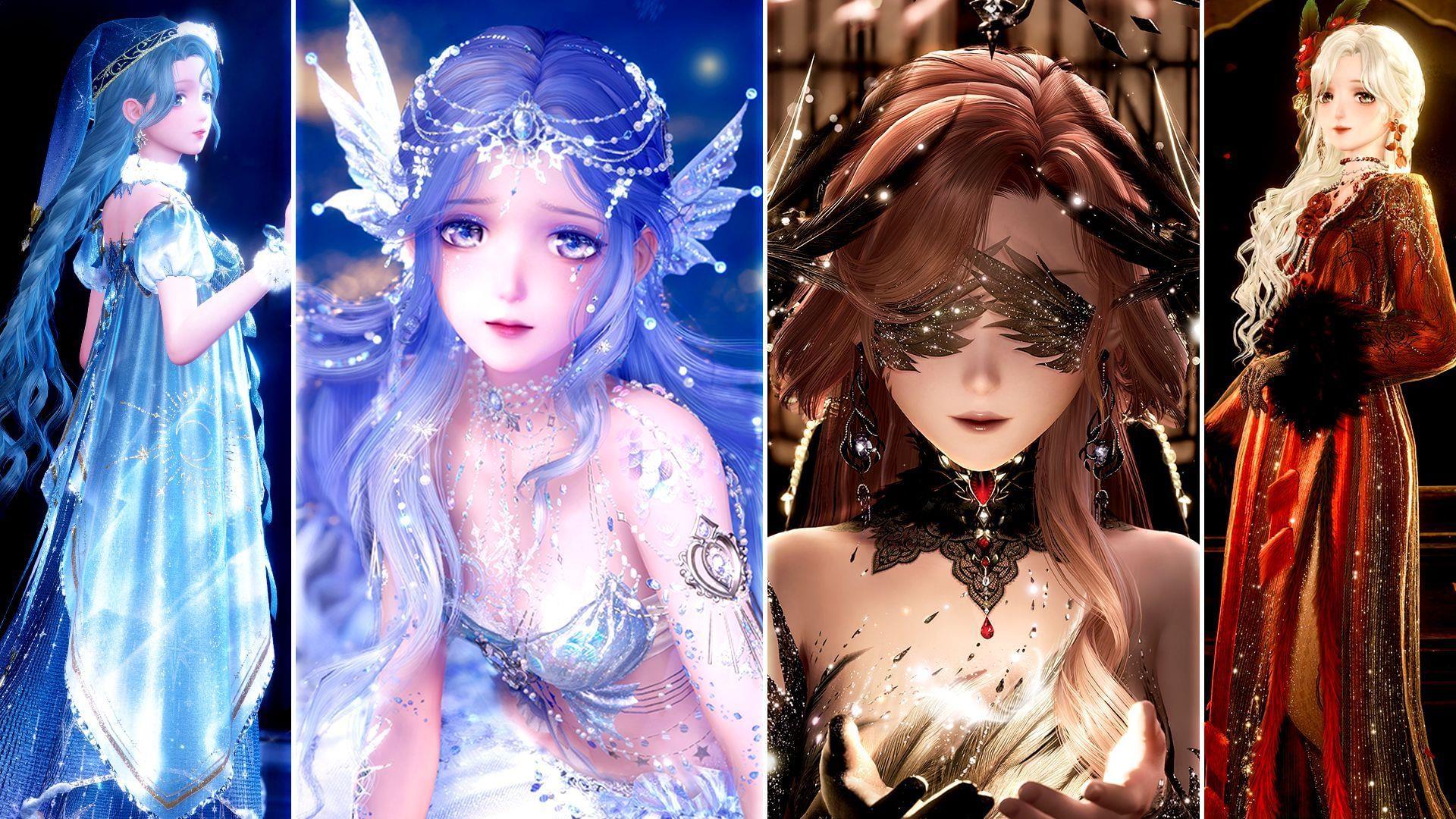 Four new gacha outfits will be available once Infinity Nikki 1.5 goes live (Image via Infold Games)