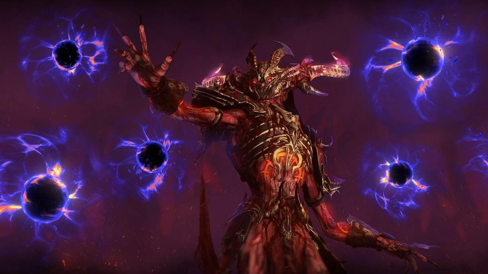 A Diablo 4 season 10 official image of the new enemy that is being introduced in this season