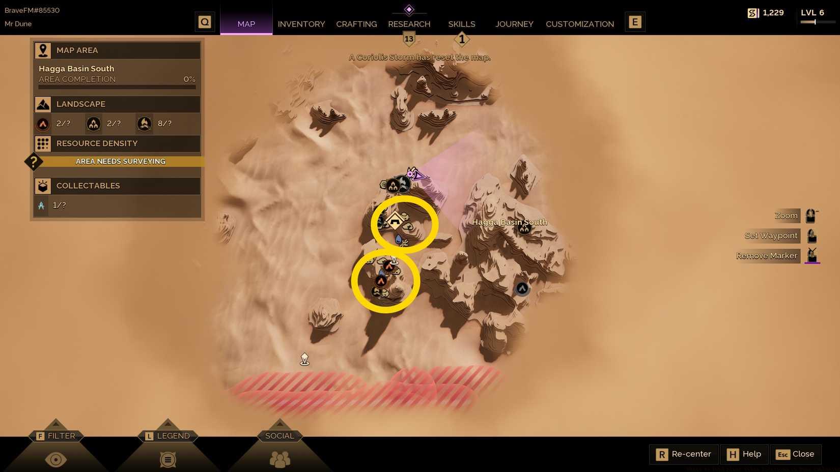 Where to find plant fiber locations in Dune: Awakening