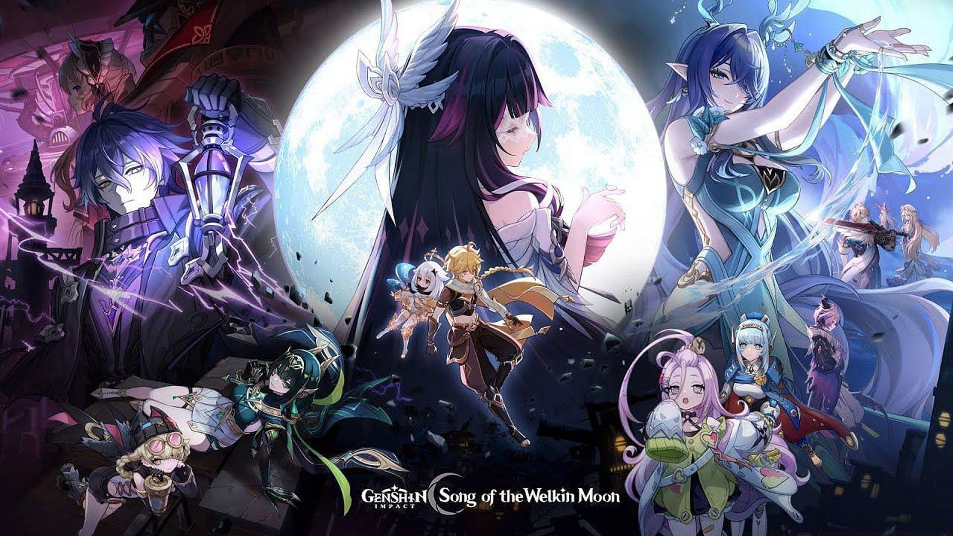 Genshin Impact Song of the Welkin Moon official art (Image via HoYoverse)