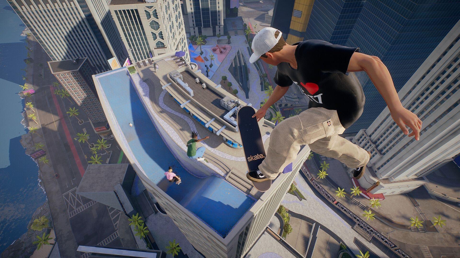 Skate is out now (Image via EA)