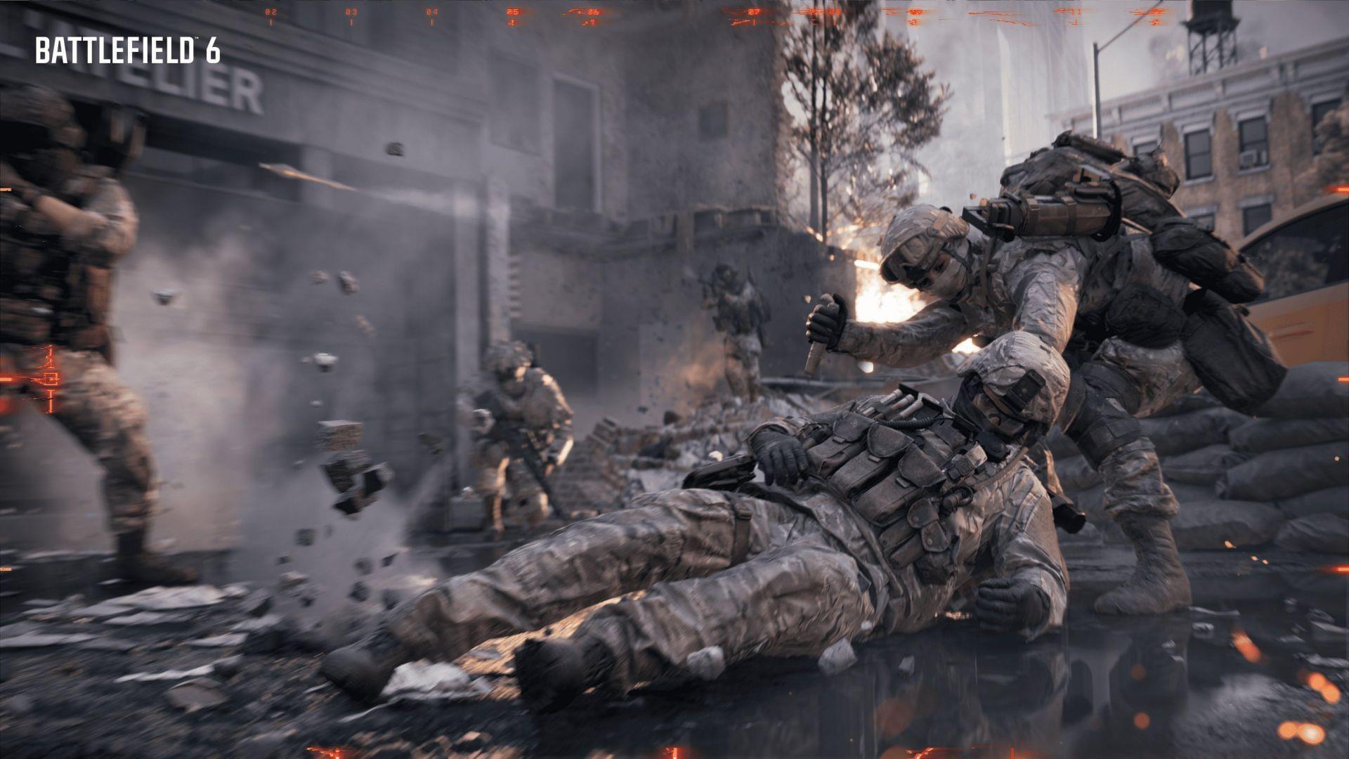 Battlefield 6 Open Beta key art.