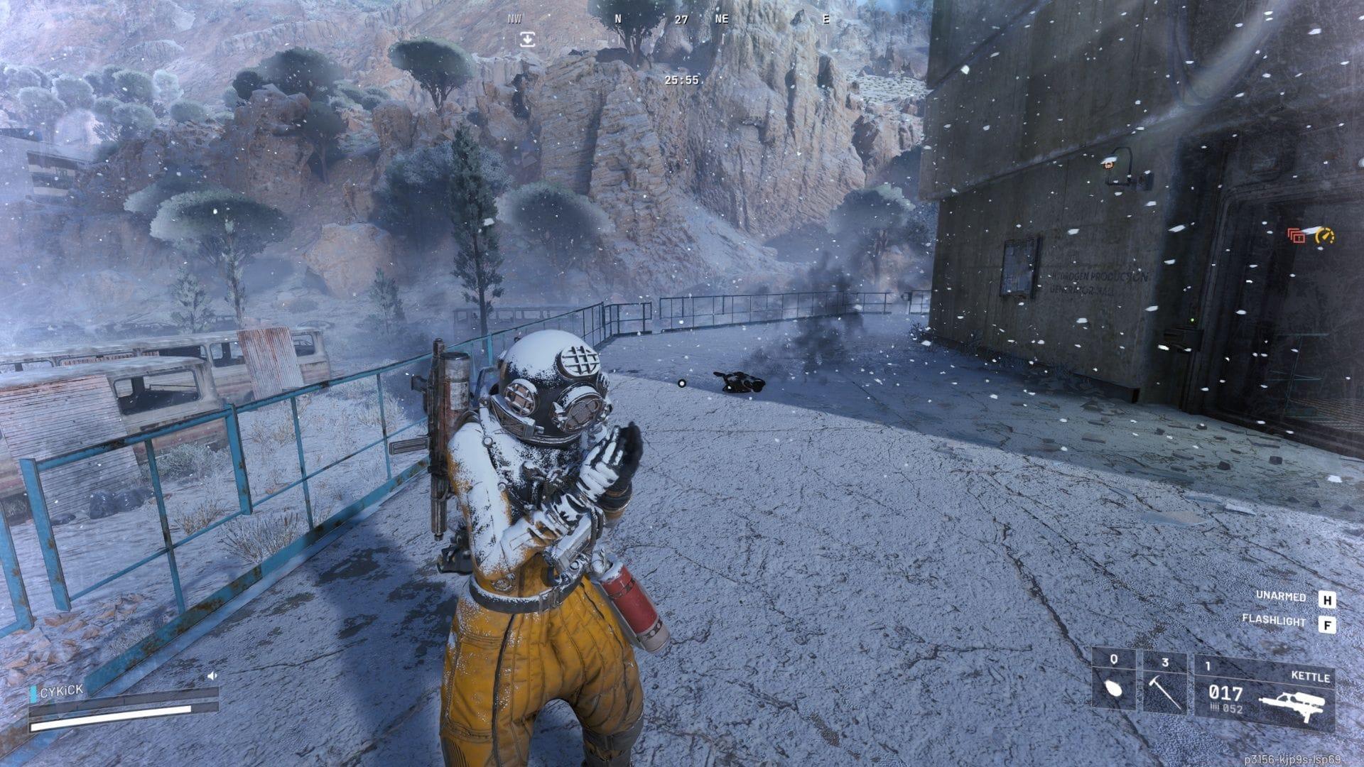 Snow debuff in ARC Raiders.