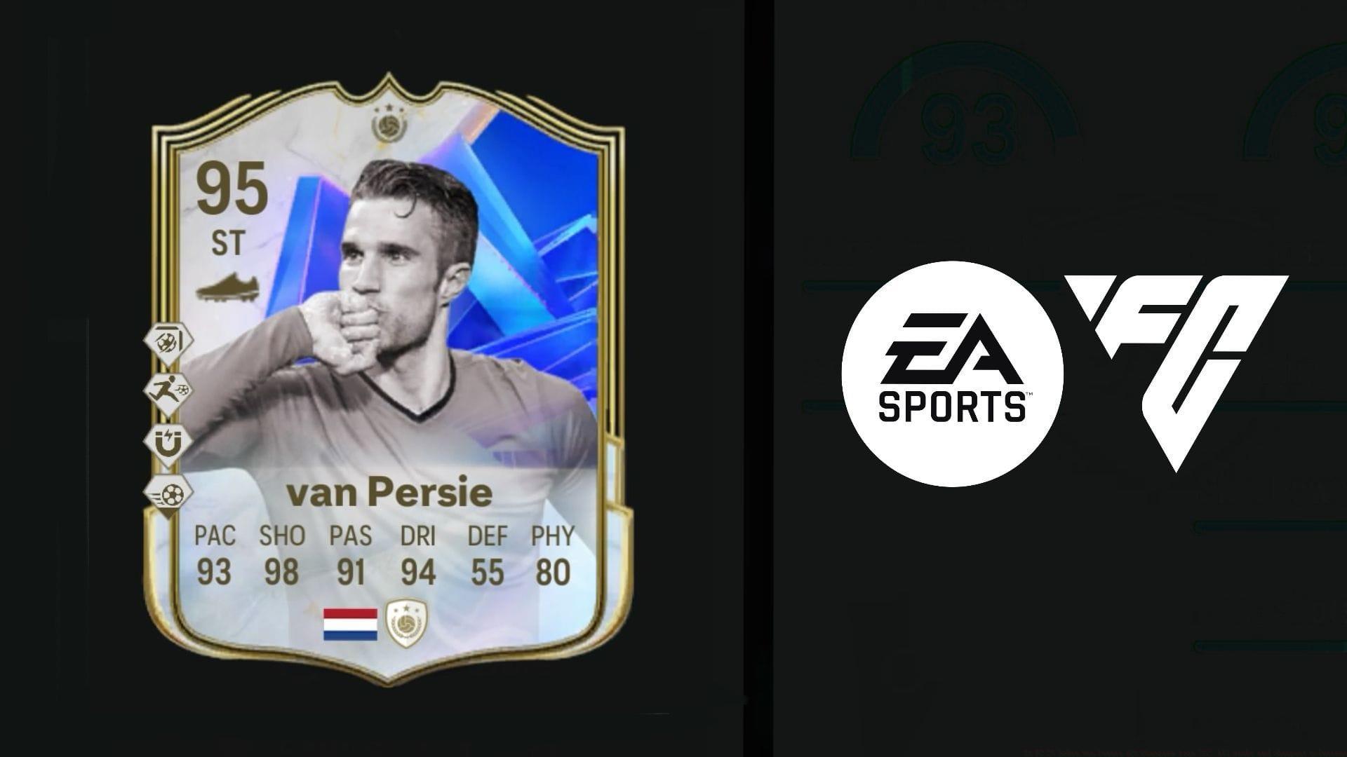 EA FC 25 Robin Van Persie eCL Champion Icon SBC