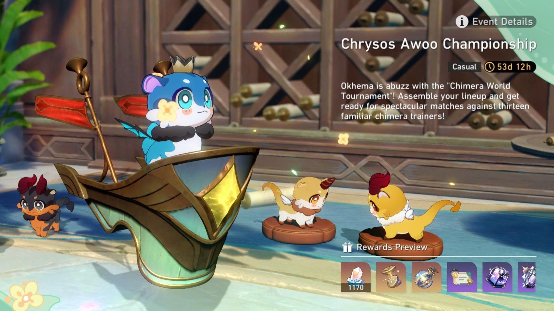 Chrysos Awoo Championship event guide in Honkai Star Rail (Image via Sportskeeda Gaming || HoYoverse)