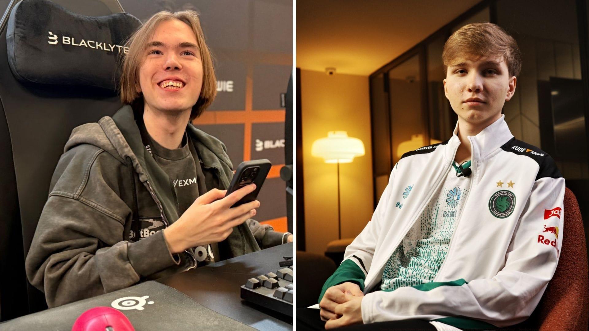 Spirit vs Falcons Budapest Major predictions (Image via X || @Team_Spirit & @FalconsEsport)