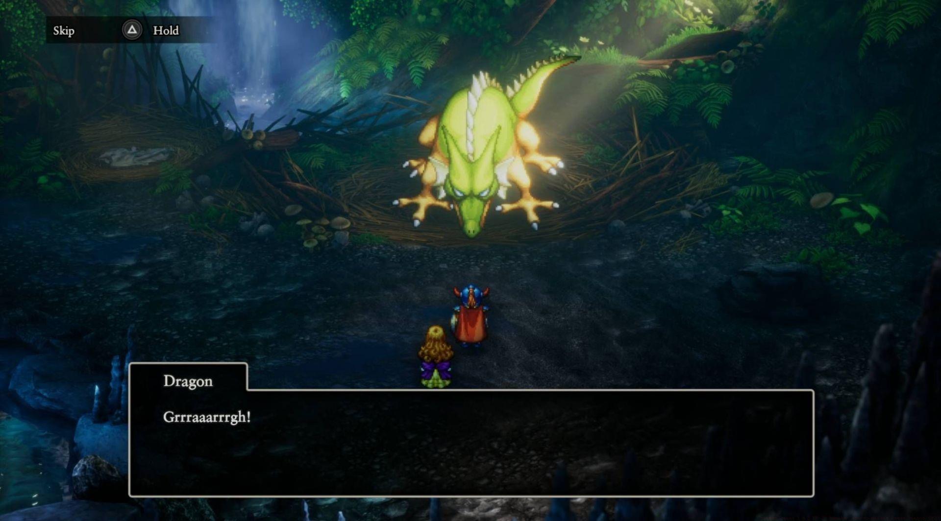 Dragon Quest 1 & 2 HD-2D Remake Green Dragon DQ1