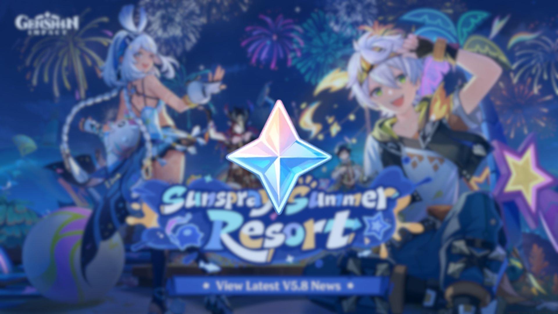 Genshin Impact 5.8 redeem codes