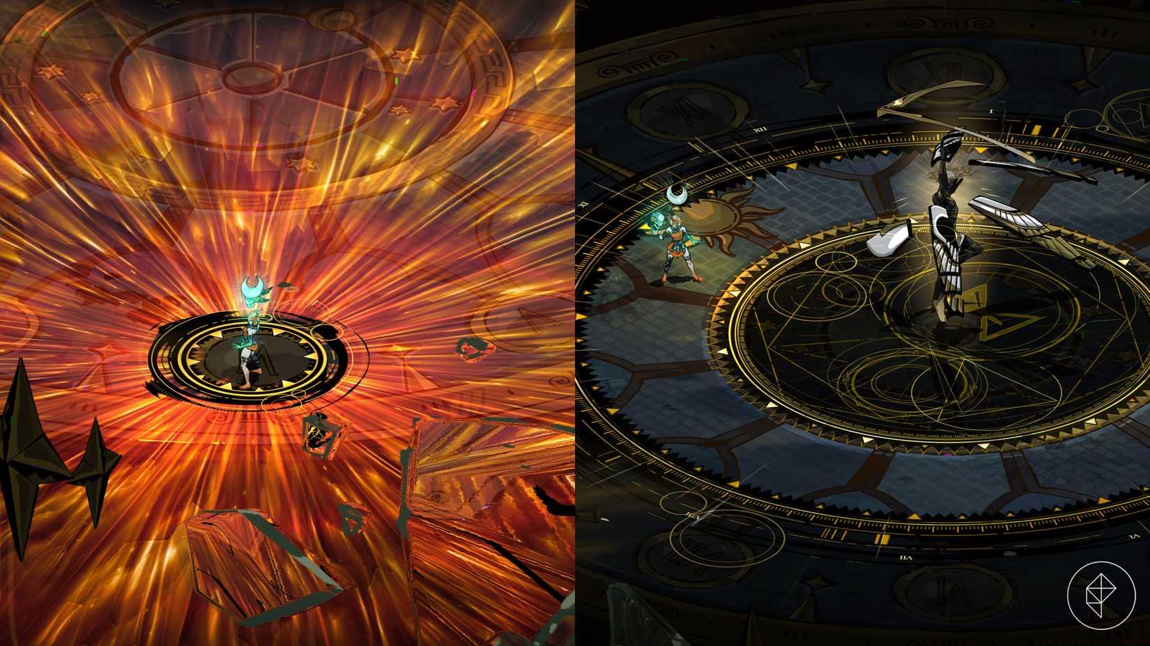 Chronos's instant-kill attacks in the second phase of the boss battle in Hades 2.