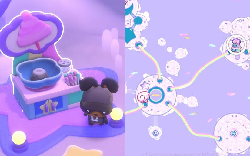 All candy cloud machine recipes in Hello Kitty Island Adventure