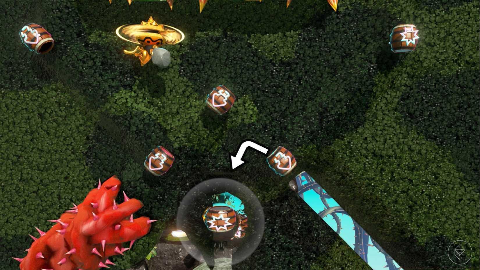 All Bramble Country bananas in Donkey Kong Bananza