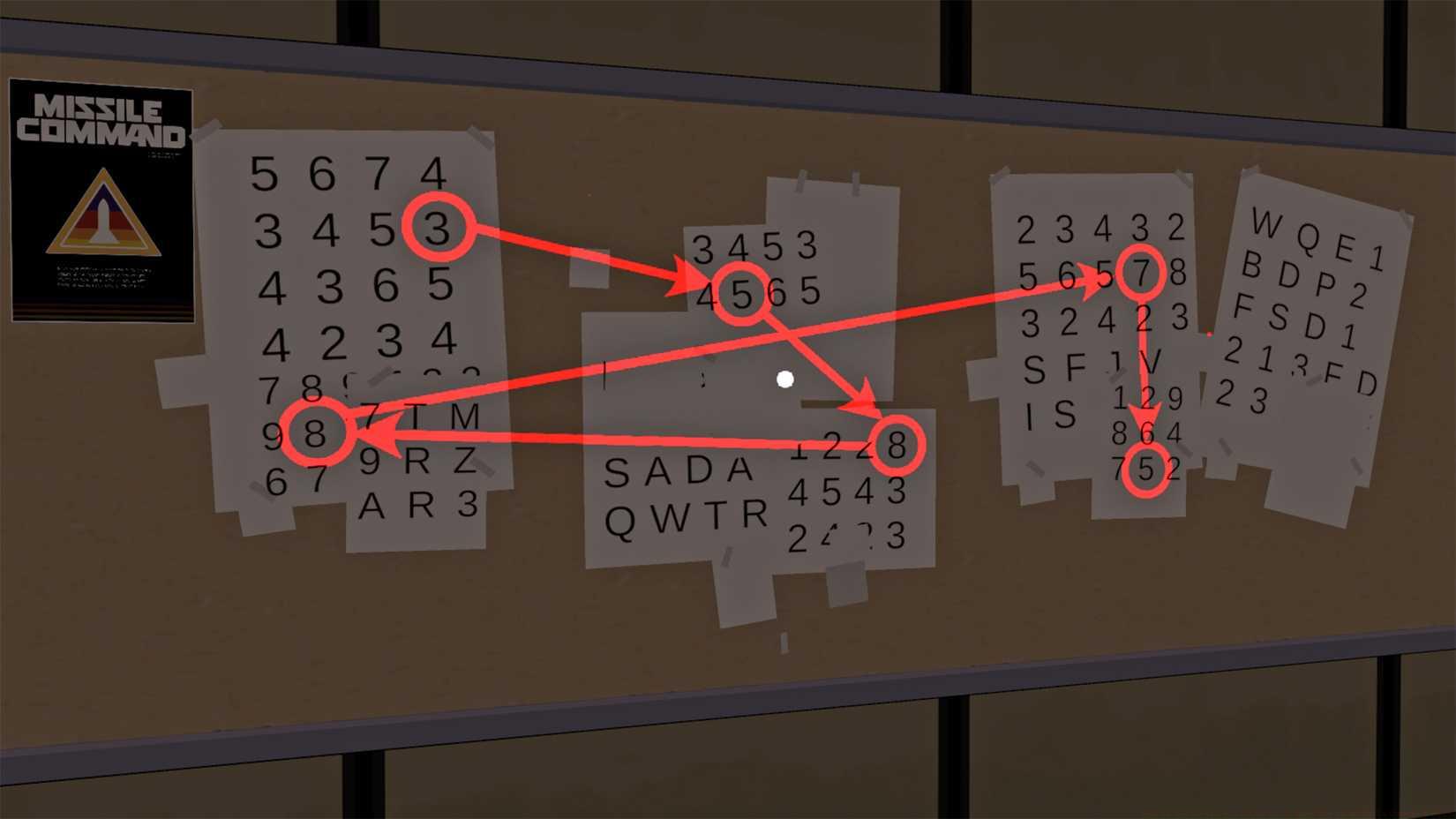 How to solve the Briefing Room puzzles in Missile Command Delta