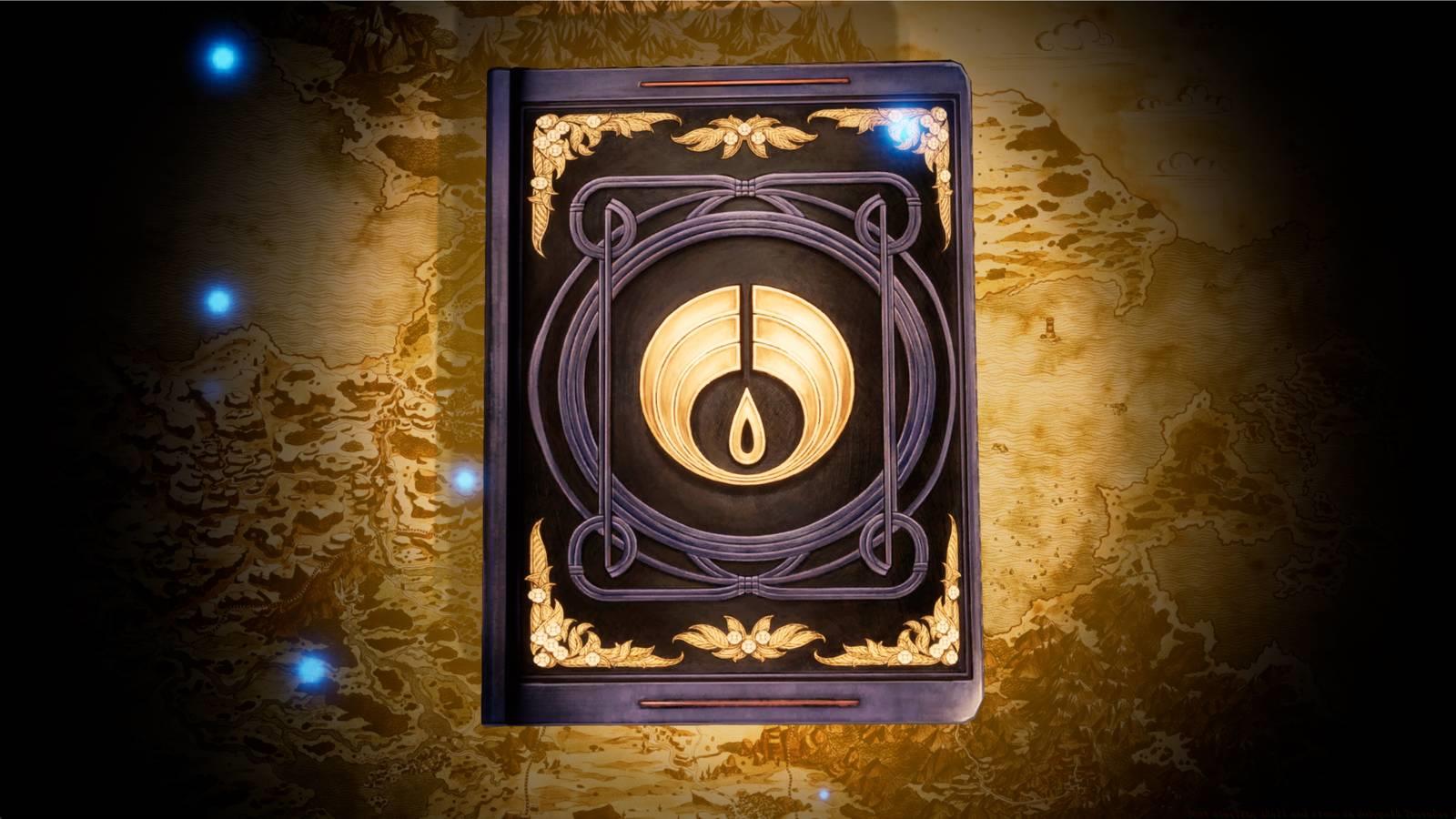 The opening screen in Octopath Traveler 0.