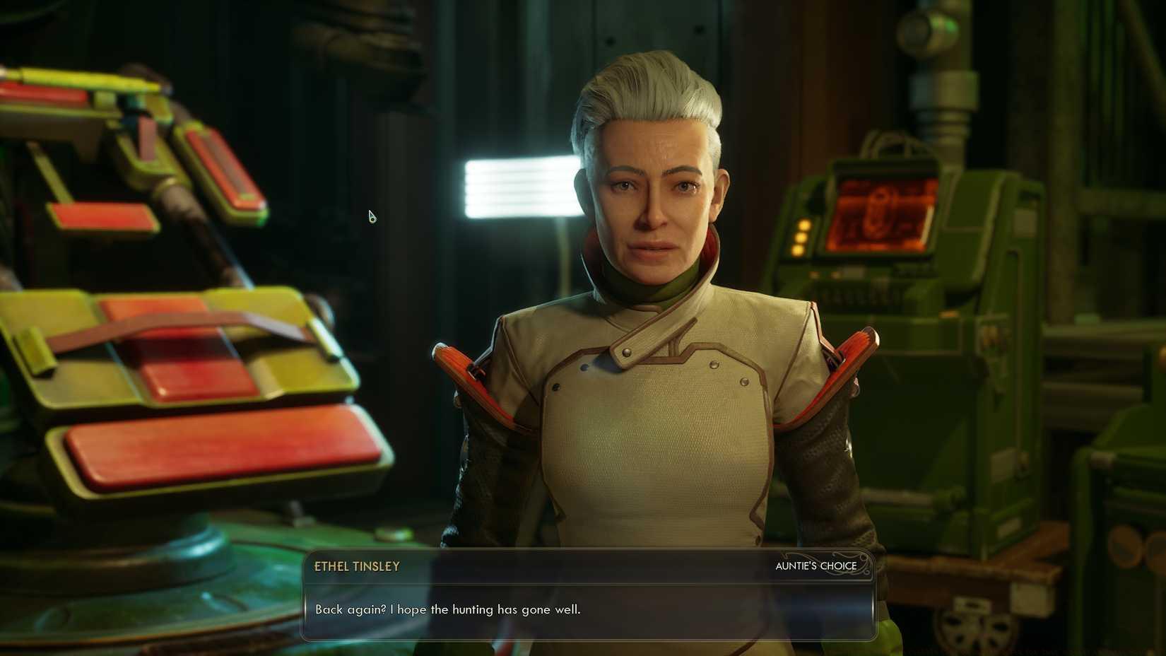 Ethel Tinsley in The Outer Worlds 2