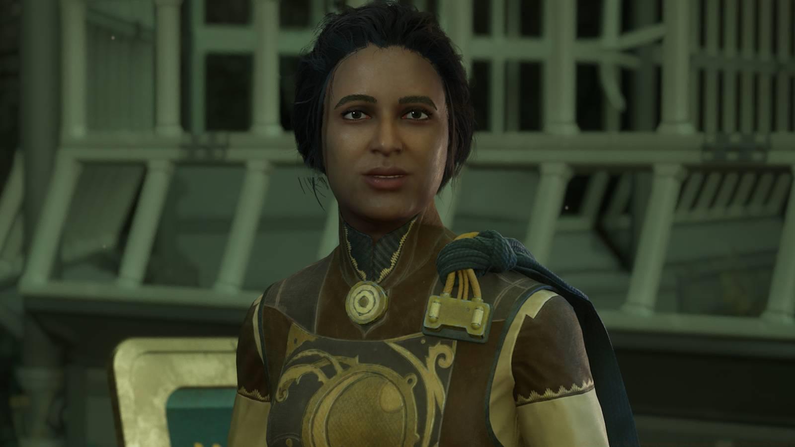 Agarwhal in Outer Worlds 2 at the Zone of Exclusion