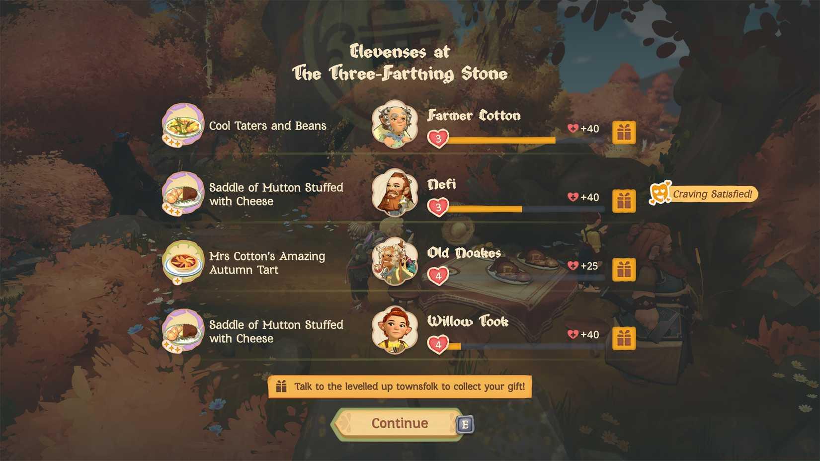 Tales of the Shire friendship guide