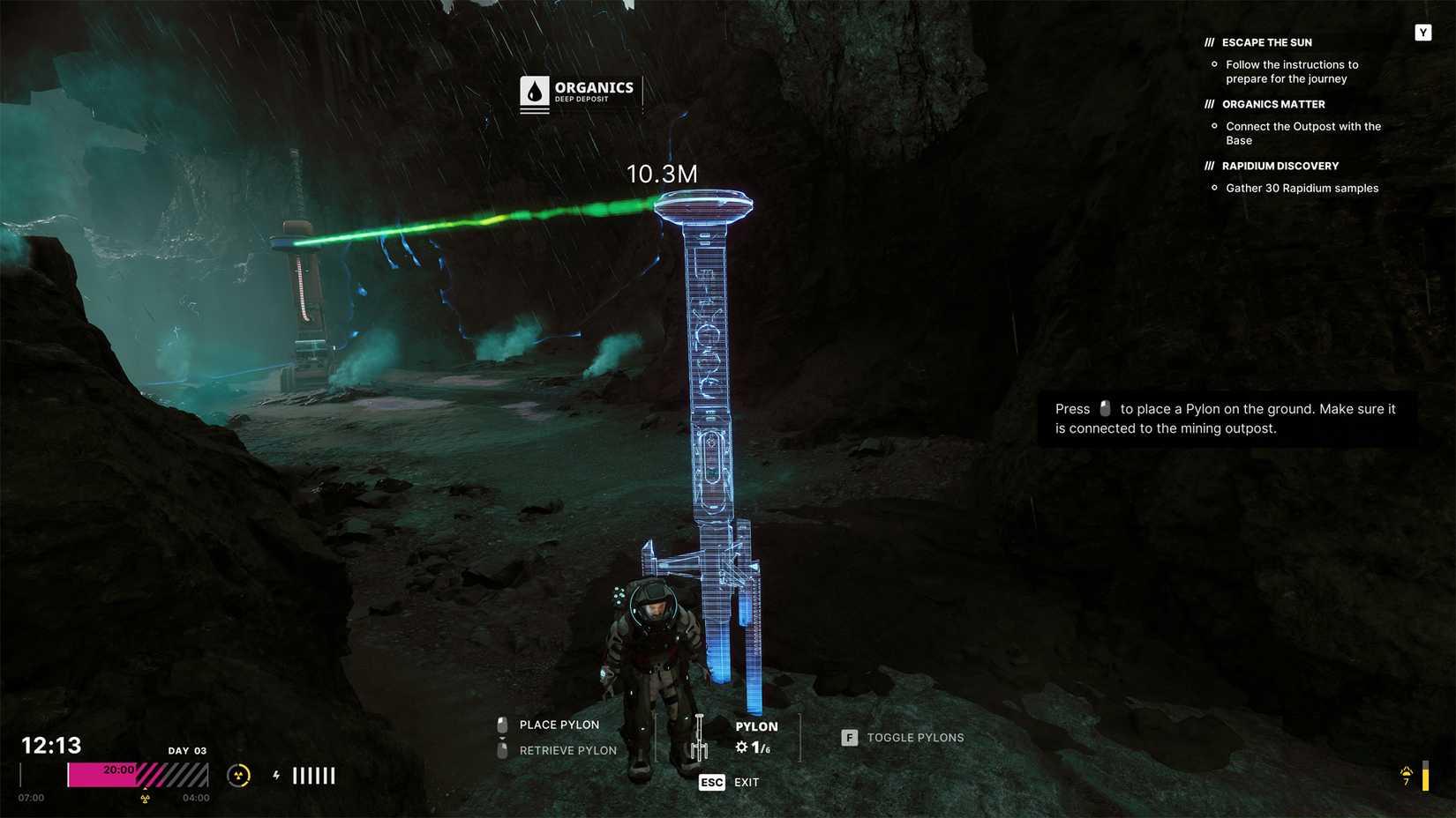 How to get Organics in The Alters