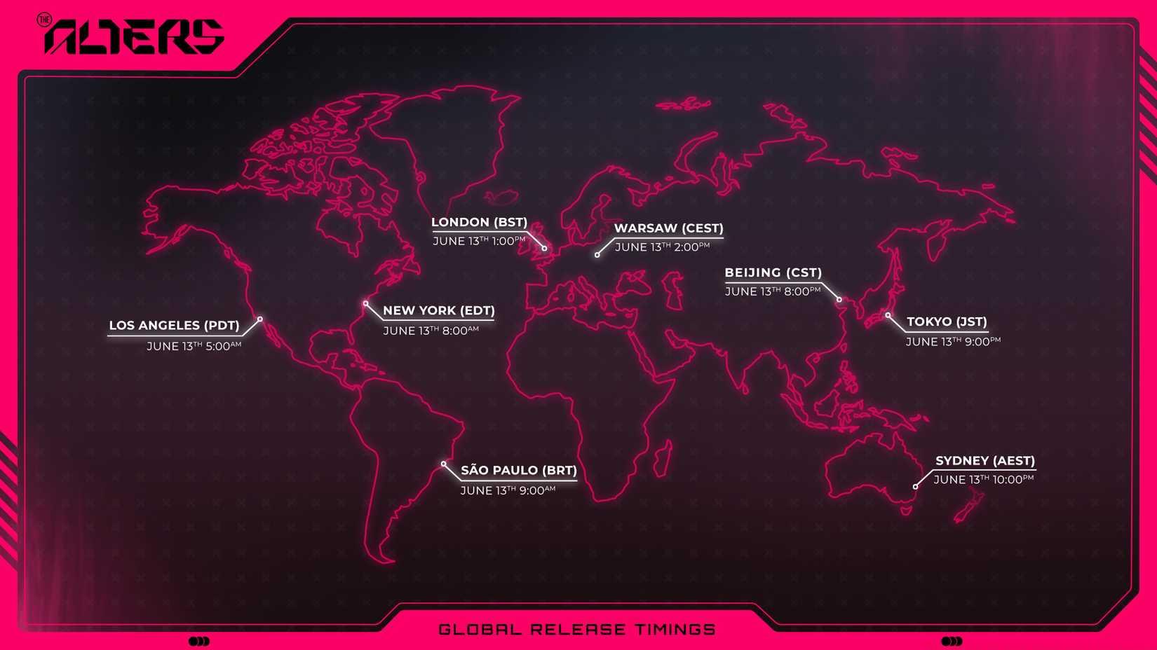 What time does The Alters release, and is it on Game Pass?