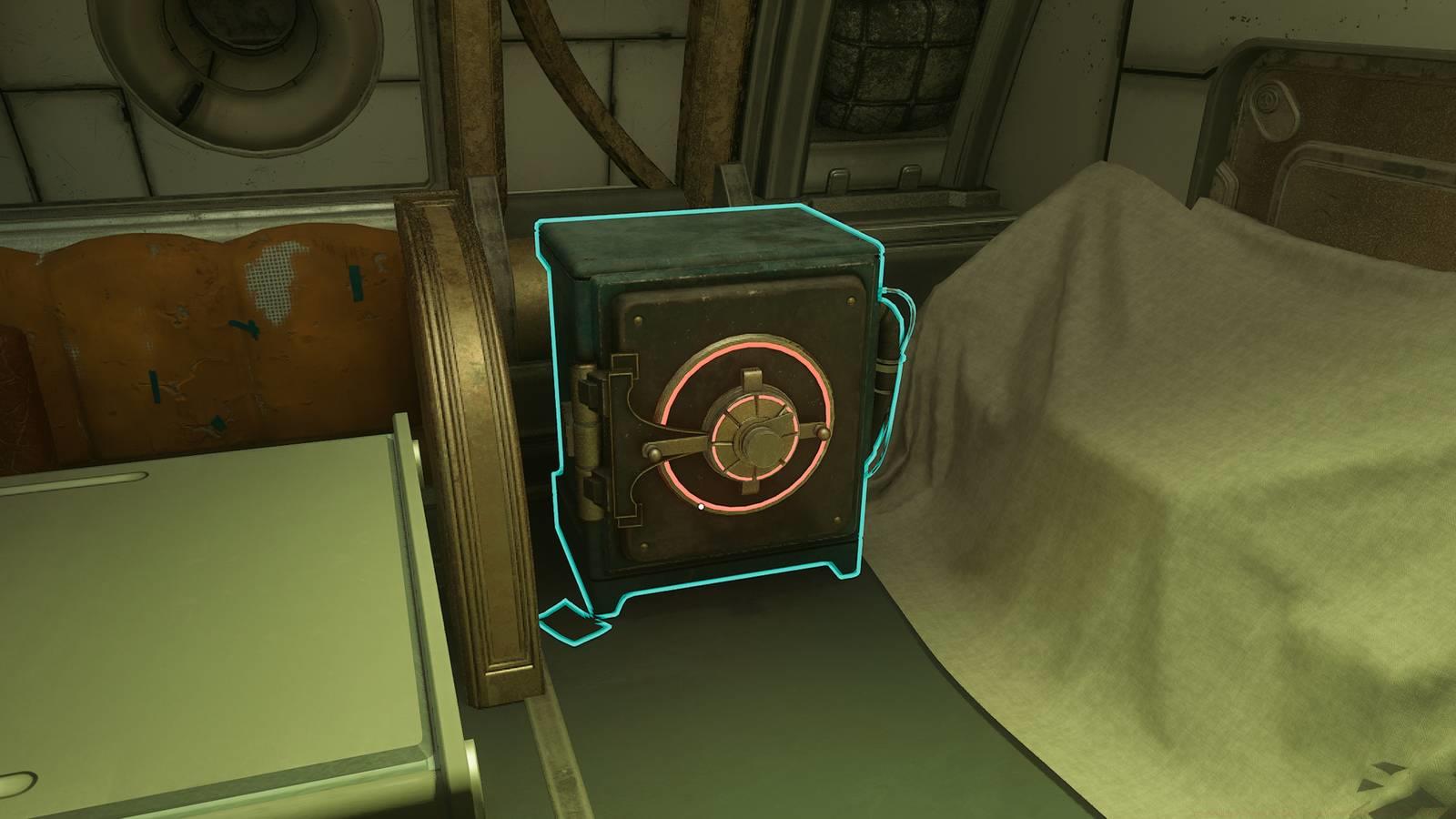 The Commander's safe in The Outer Worlds 2.